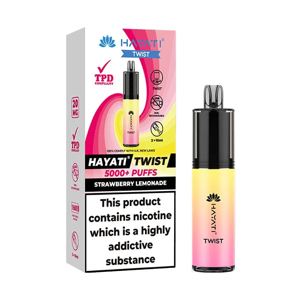 Hayati Twist 5000: Revolutionary Disposable Vape with Advanced Lock Technology