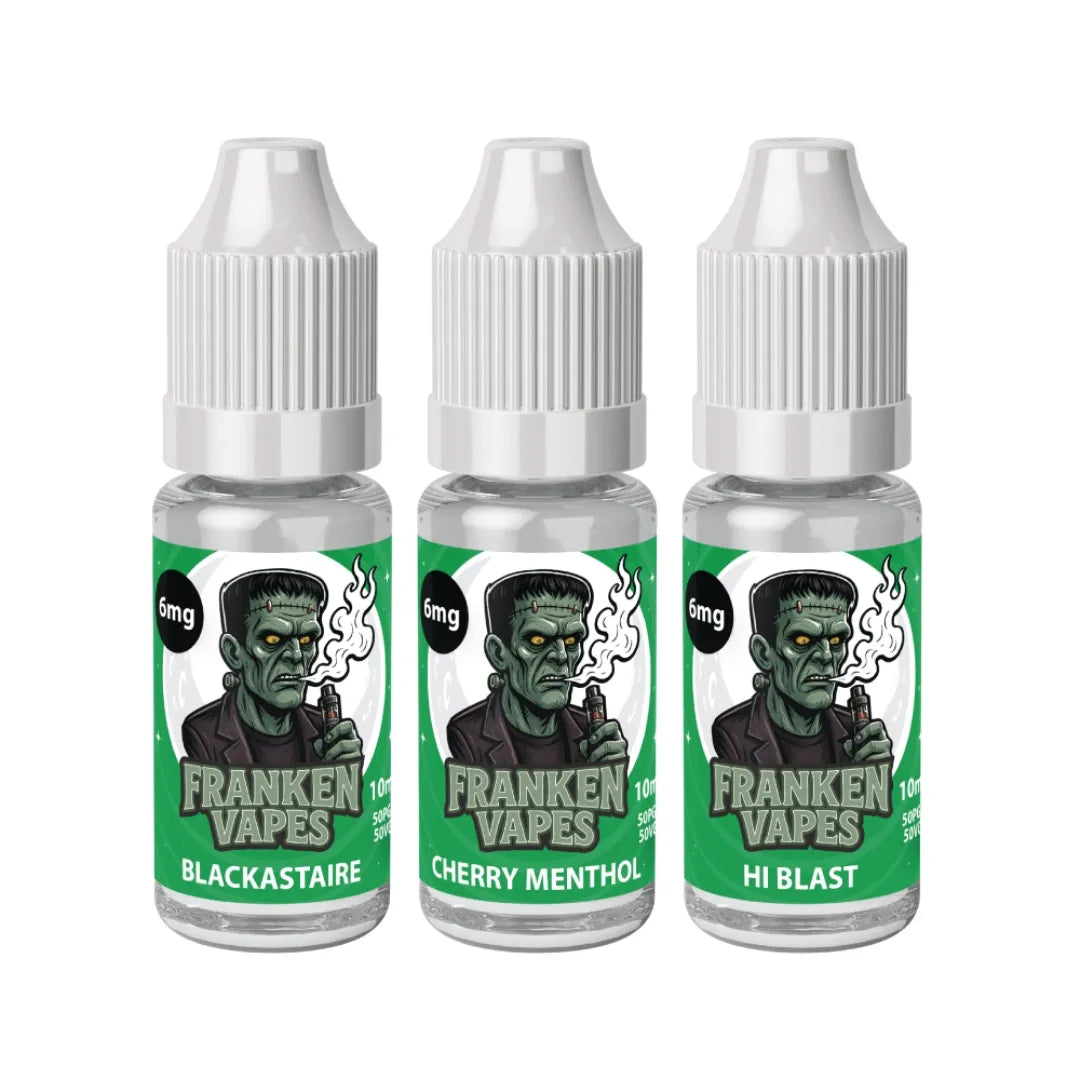 Franken Vapes Salts | Premium Nicotine Salt E-Liquid | 50/50 VG/PG