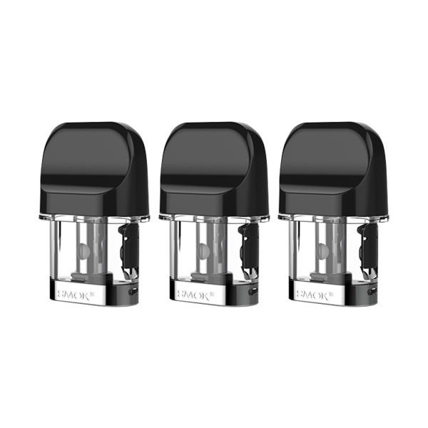 Novo 2 Clear Pods | Transparent Mesh Coils | 3 Pack | SMOK