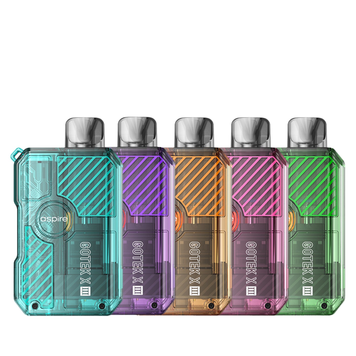 Aspire Gotek X3 Pod Kit | 1200mAh Battery | 3 Power Modes | Adjustable Airflow | LCD Display | Mesh Coil Pods | MTL RDTL Vaping