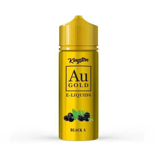 Kingston AU Gold 100ml Shortfill E-Liquid | Premium British 70VG | 30,000 Puffs