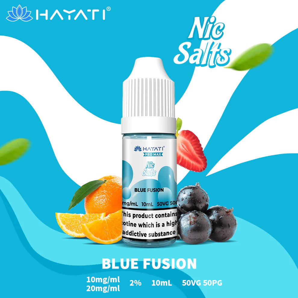 Hayati Pro Max Salts 10ml | Nic Salts | 50VG/50PG MTL Vaping