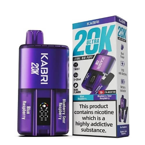 Kabri 20K Ultra: The Ultimate Dual-Flavor Vaping Experience