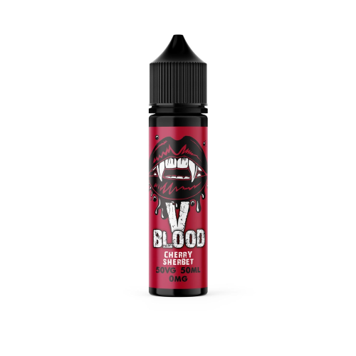 V Blood E Liquid 50ml | Shake & Vape | 50/50 VG MTL | 27 Authentic Flavours