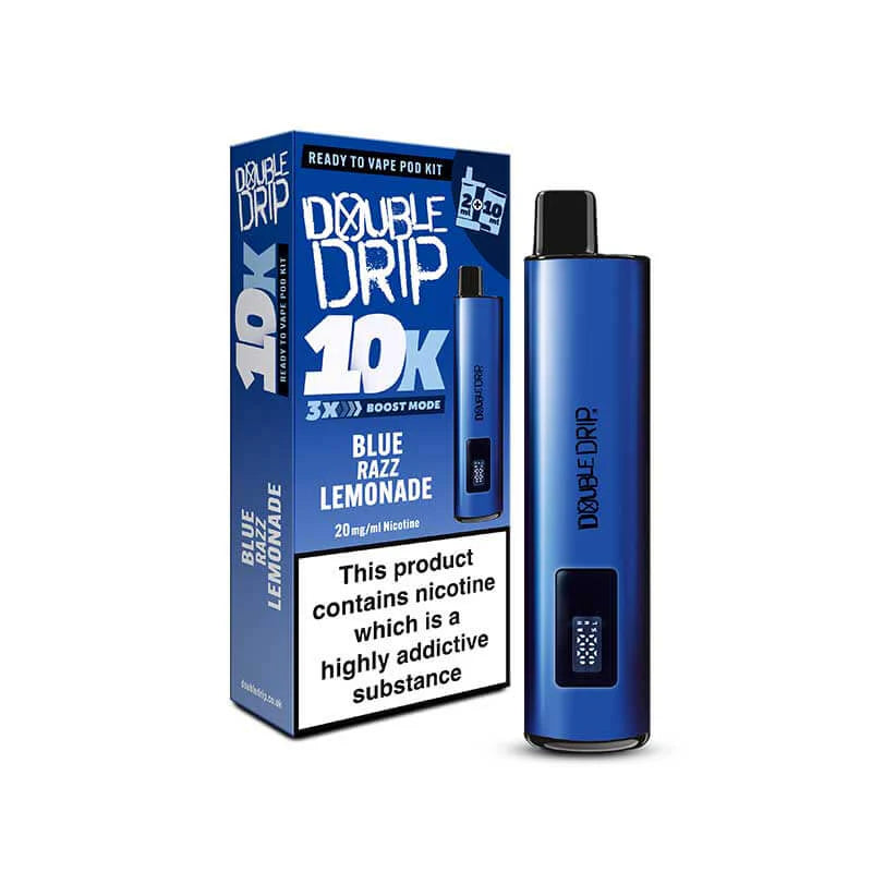 Double Drip 10k | 1100mAh | Auto-Refill | 10K Puffs | UK