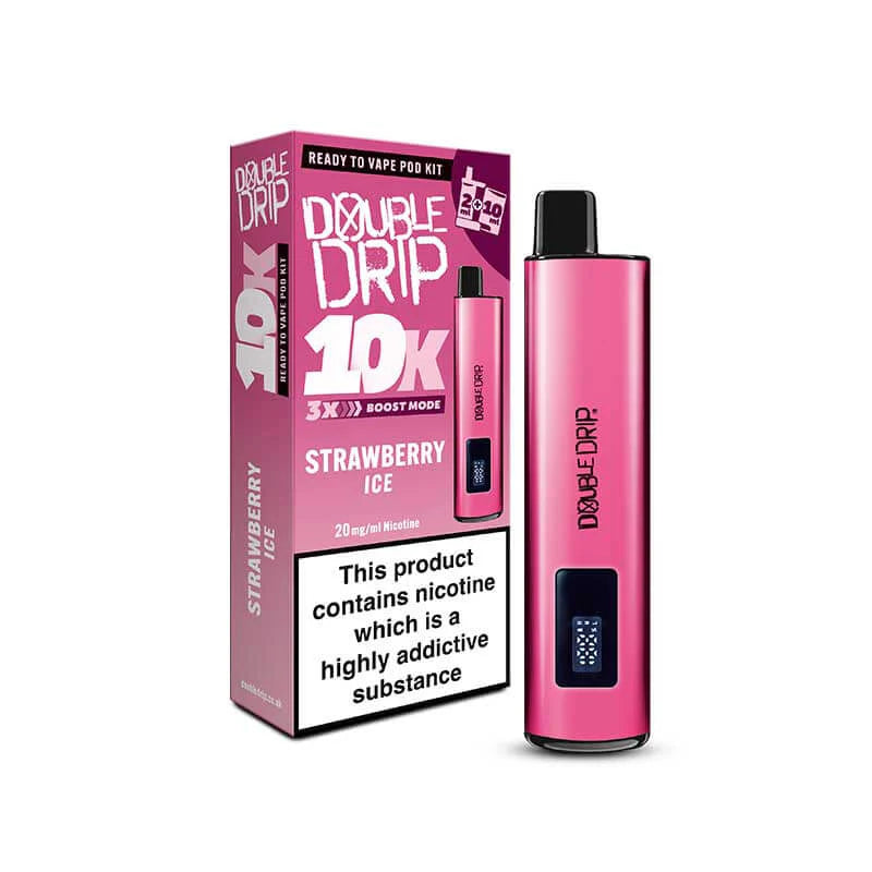 Double Drip 10k | 1100mAh | Auto-Refill | 10K Puffs | UK