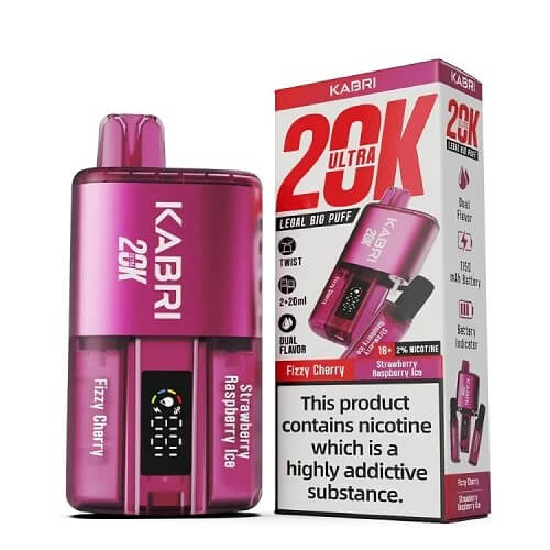 Kabri 20K Ultra: The Ultimate Dual-Flavor Vaping Experience