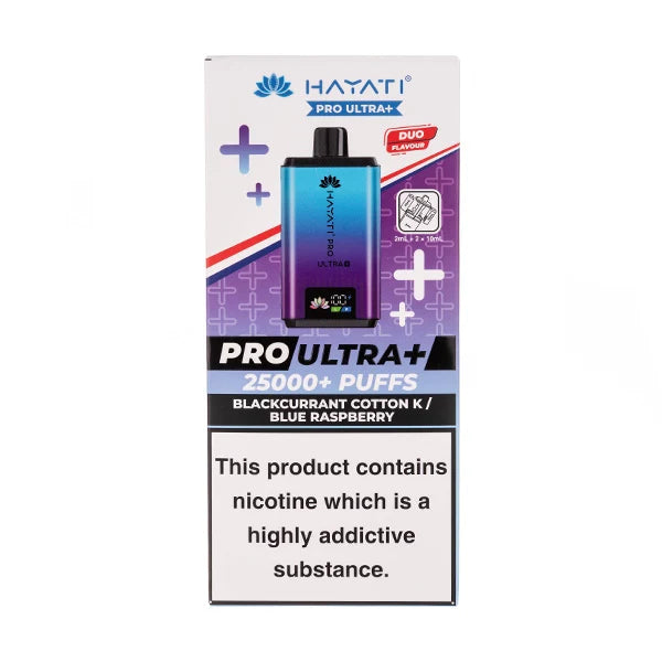Hayati Pro Ultra+ 25K | Dual-Flavour | 850mAh | 3 for £30