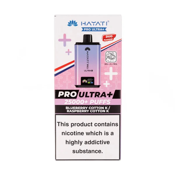 Hayati Pro Ultra+ 25K | Dual-Flavour | 850mAh | 3 for £30