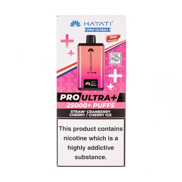 Hayati Pro Ultra+ 25K | Dual-Flavour | 850mAh | 3 for £30