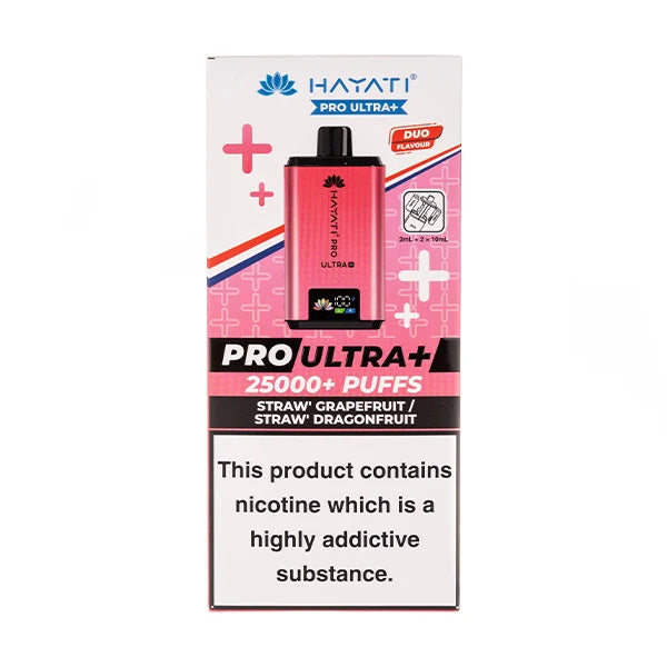 Hayati Pro Ultra+ 25K | Dual-Flavour | 850mAh | 3 for £30