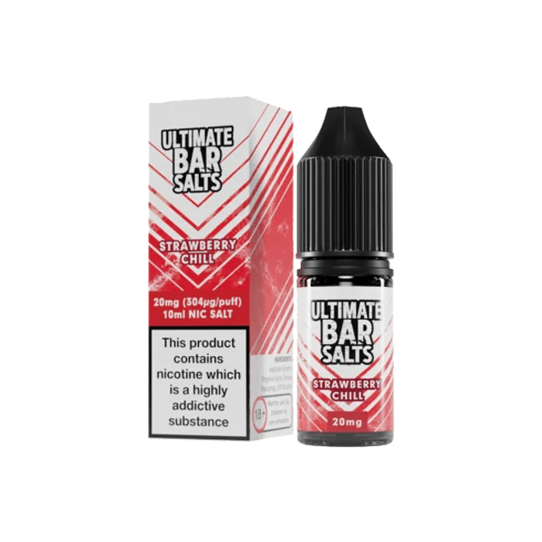 Ultimate Bar Salts 10ml Nic Salt E-Liquid | 10mg & 20mg | Disposable-Inspired Flavours | 50/50 VG/PG | UK Made