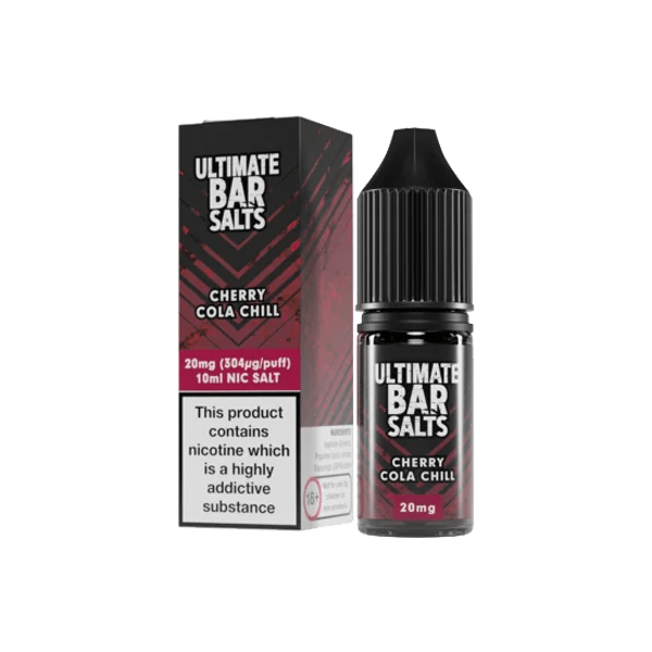 Ultimate Bar Salts 10ml Nic Salt E-Liquid | 10mg & 20mg | Disposable-Inspired Flavours | 50/50 VG/PG | UK Made