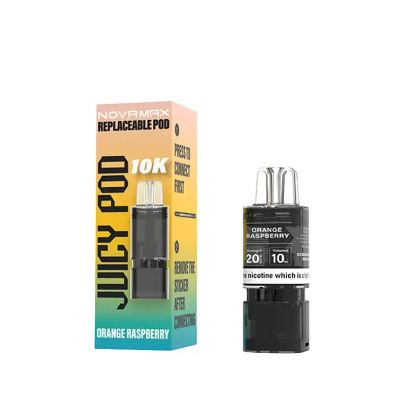 Juicy Pod Novamax 10K Pods | 10,000 Puffs | From £6.00