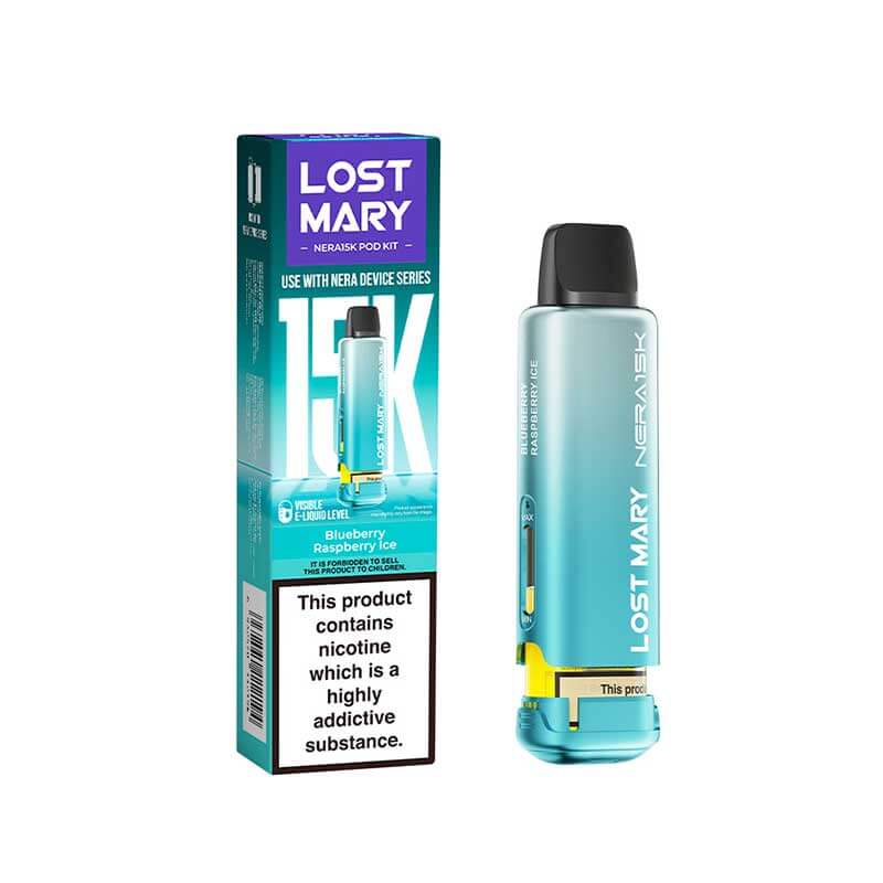 Lost Mary Nera 15K Prefilled Vape Pods | 15000 Puffs | MaryLiq | UK