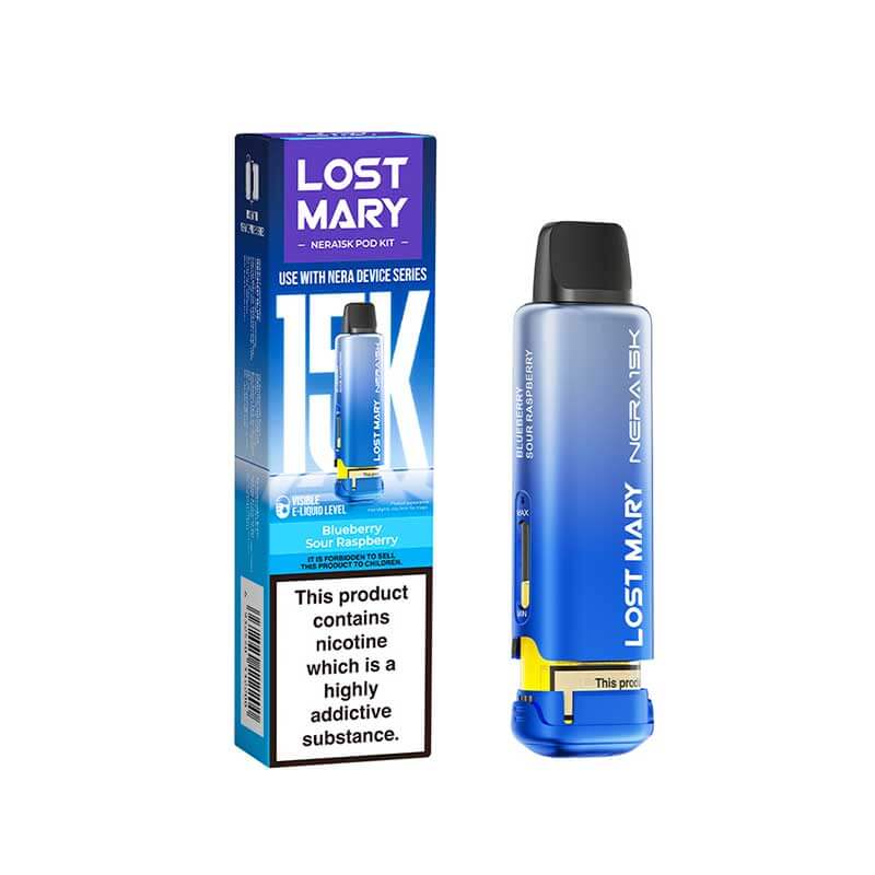 Lost Mary Nera 15K Prefilled Vape Pods | 15000 Puffs | MaryLiq | UK