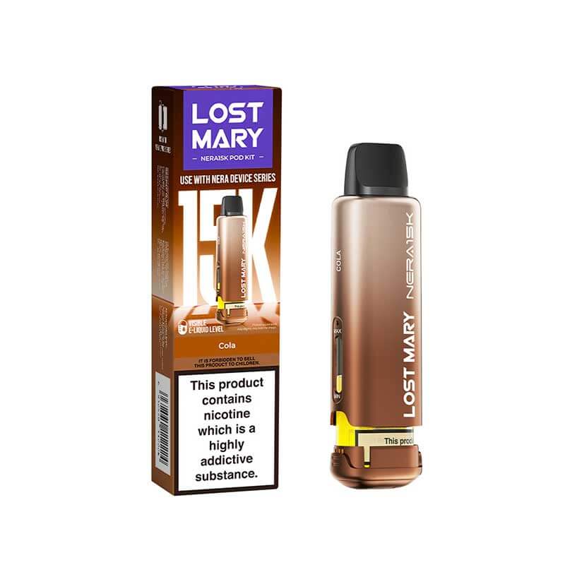 Lost Mary Nera 15K Prefilled Vape Pods | 15000 Puffs | MaryLiq | UK