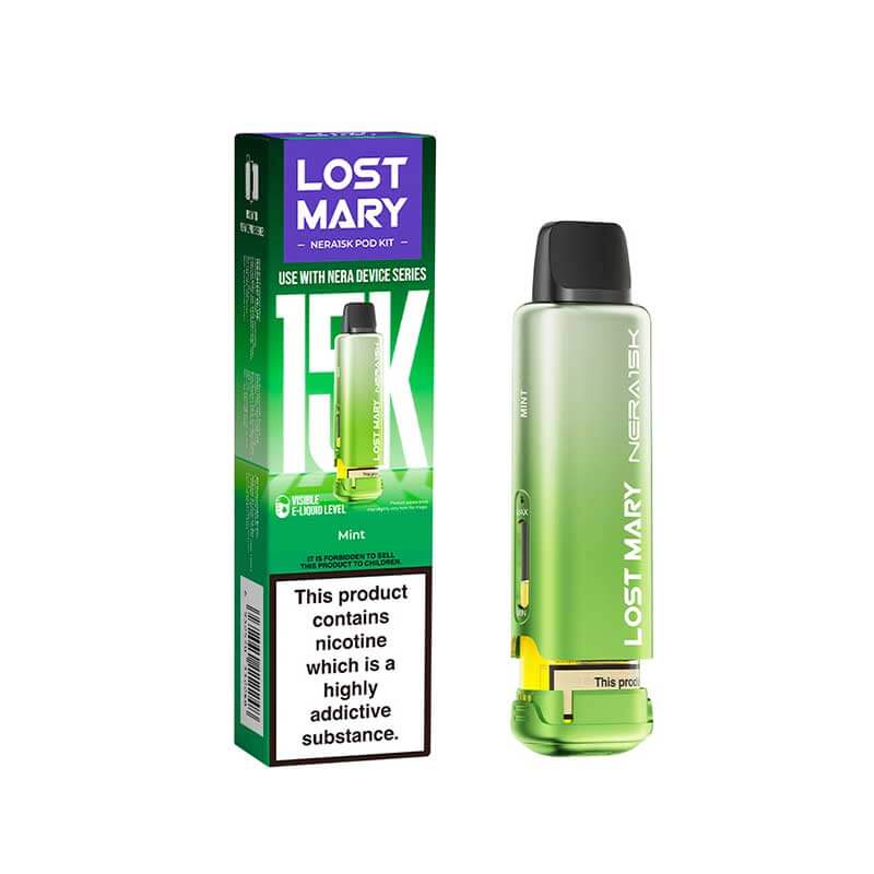Lost Mary Nera 15K Prefilled Vape Pods | 15000 Puffs | MaryLiq | UK