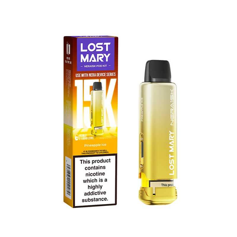 Lost Mary Nera 15K Prefilled Vape Pods | 15000 Puffs | MaryLiq | UK