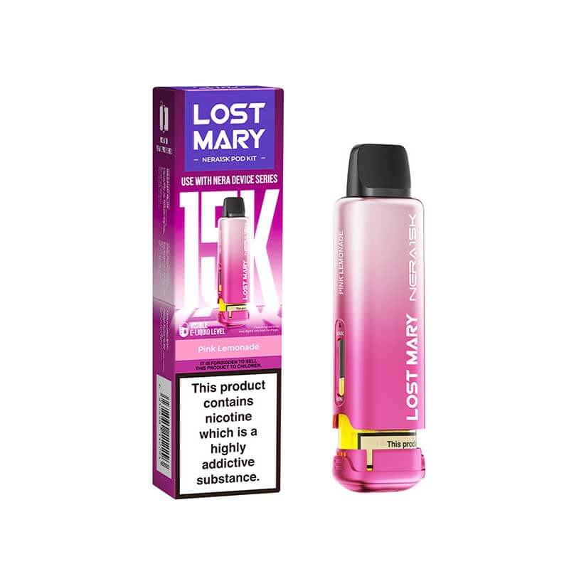 Lost Mary Nera 15K Prefilled Vape Pods | 15000 Puffs | MaryLiq | UK