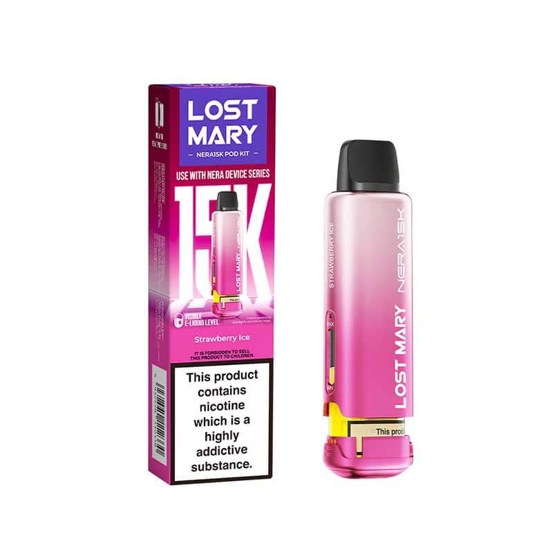 Lost Mary Nera 15K Prefilled Vape Pods | 15000 Puffs | MaryLiq | UK