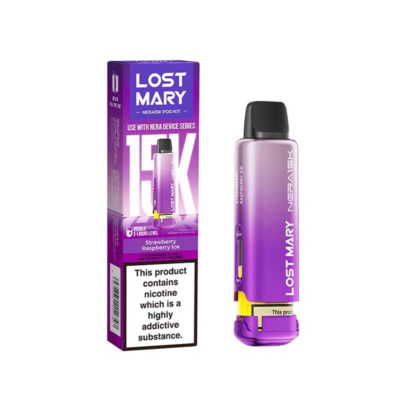 Lost Mary Nera 15K Prefilled Vape Pods | 15000 Puffs | MaryLiq | UK