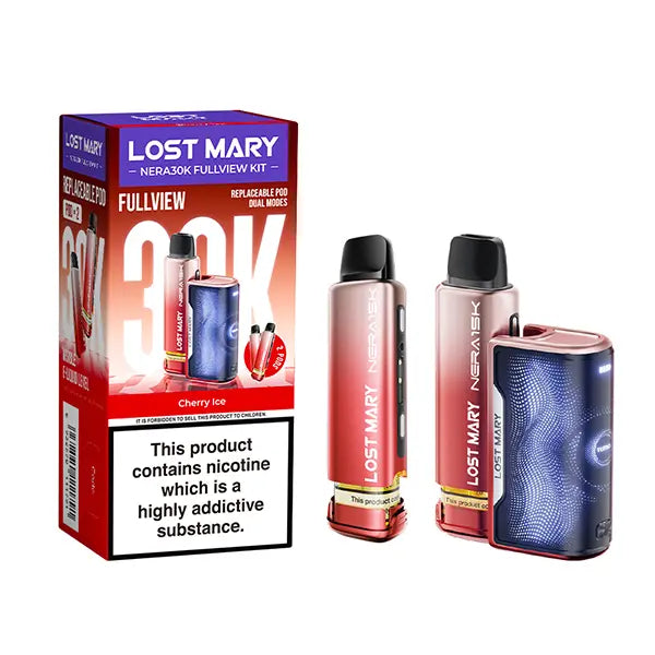 Lost Mary Nera 30K Prefilled Pod Kit | 30000 Puffs | Fullview | UK