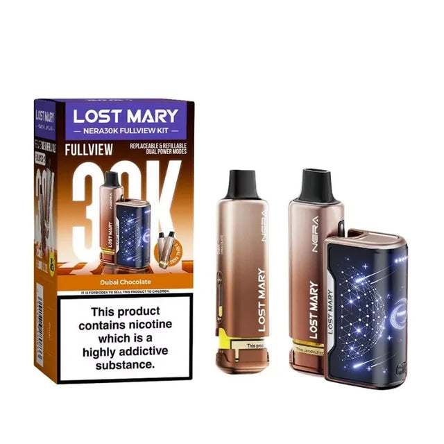 Lost Mary Nera 30K Prefilled Pod Kit | 30000 Puffs | Fullview | UK