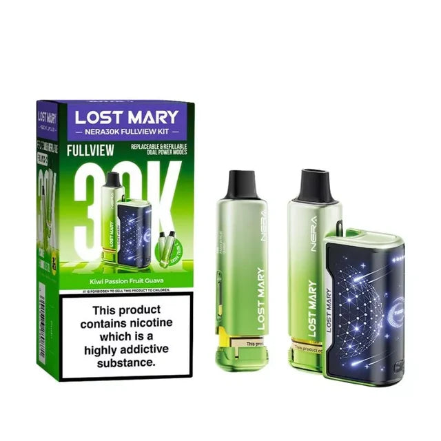 Lost Mary Nera 30K Prefilled Pod Kit | 30000 Puffs | Fullview | UK