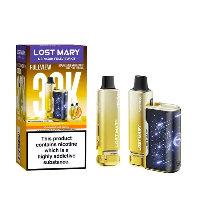Lost Mary Nera 30K Prefilled Pod Kit | 30000 Puffs | Fullview | UK