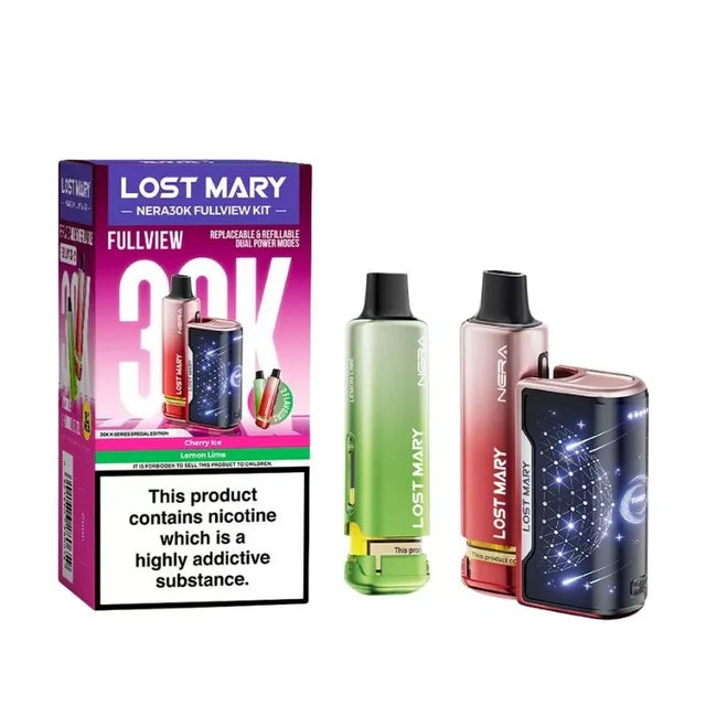 Lost Mary Nera 30K Prefilled Pod Kit | 30000 Puffs | Fullview | UK