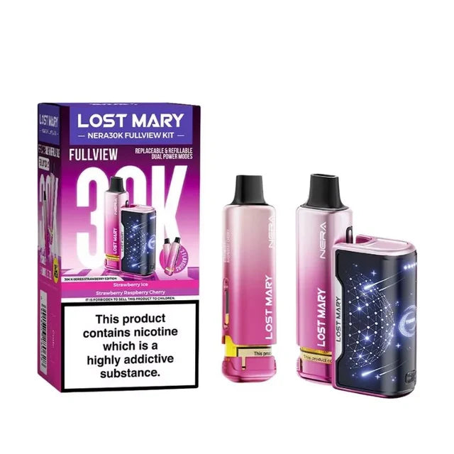 Lost Mary Nera 30K Prefilled Pod Kit | 30000 Puffs | Fullview | UK