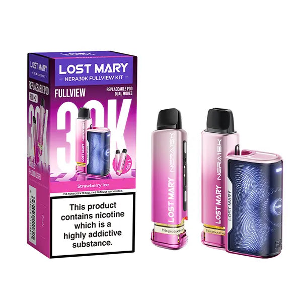 Lost Mary Nera 30K Prefilled Pod Kit | 30000 Puffs | Fullview | UK