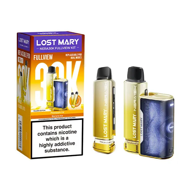 Lost Mary Nera 30K Prefilled Pod Kit | 30000 Puffs | Fullview | UK