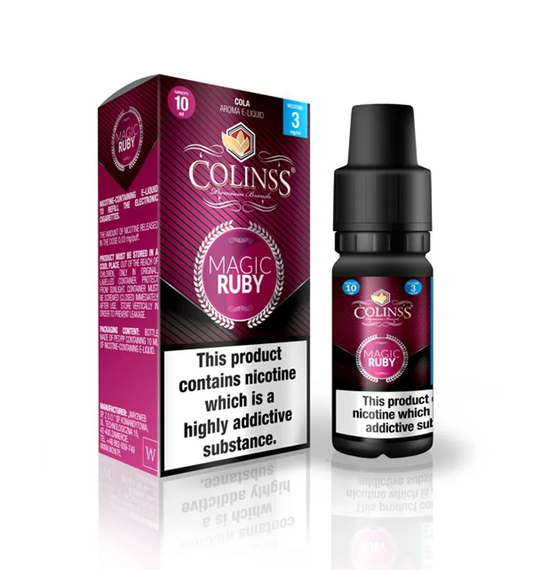 Colinss Nic Salts: Premium E-liquid Excellence Since 2009