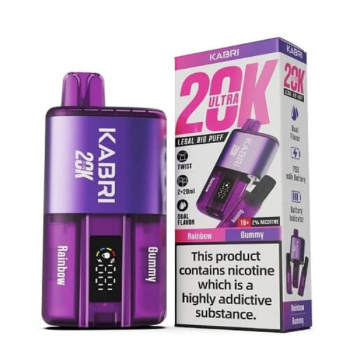 Kabri 20K Ultra: The Ultimate Dual-Flavor Vaping Experience