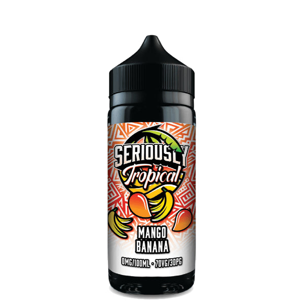 Doozy Seriously Tropical 100ml | Premium Tropical E-Liquid Shortfill | 70VG/30PG | 6 Exotic Flavours