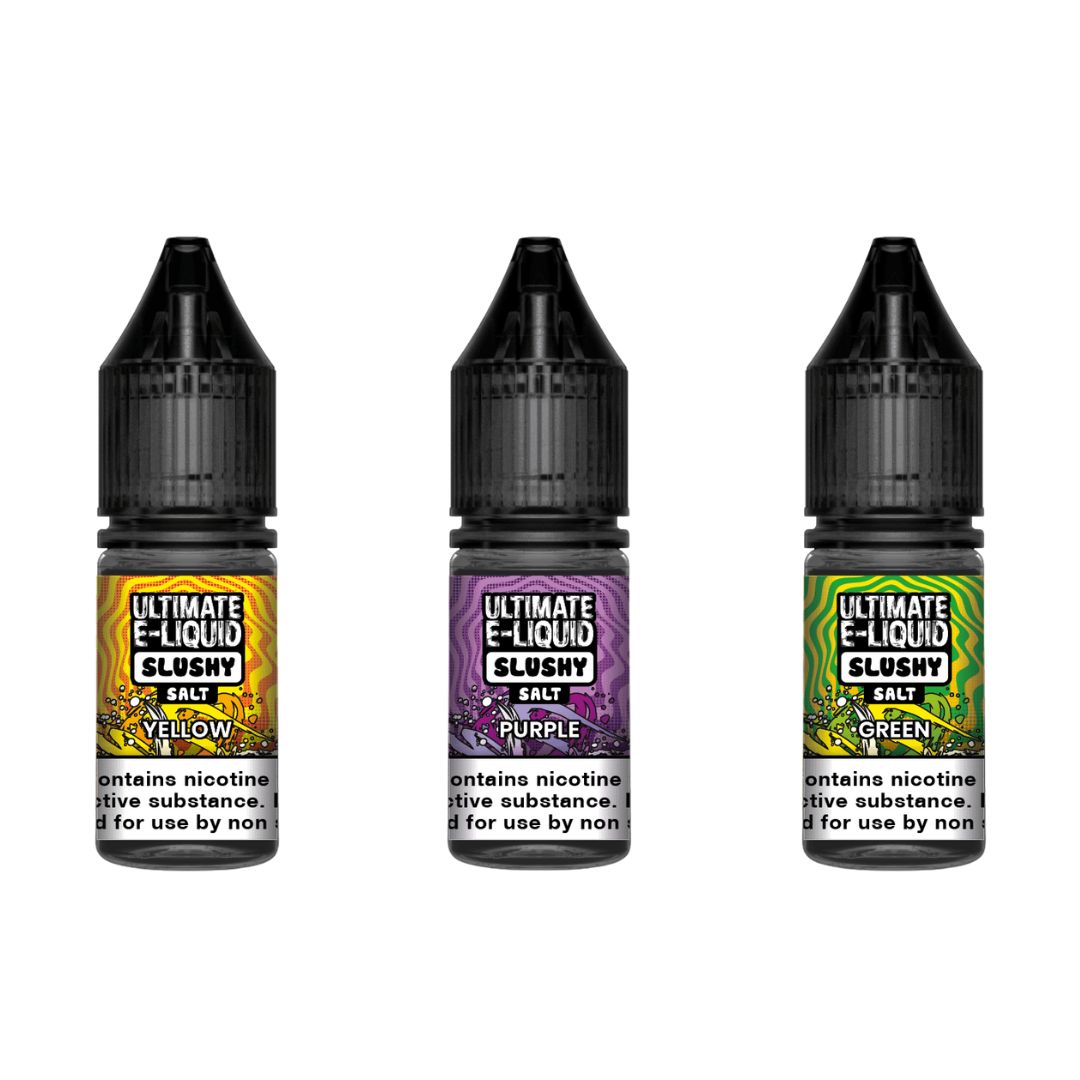 Ultimate Salts Slushy E-Liquid 10ml | Premium Nic Salt Slush Flavours | 10mg 20mg