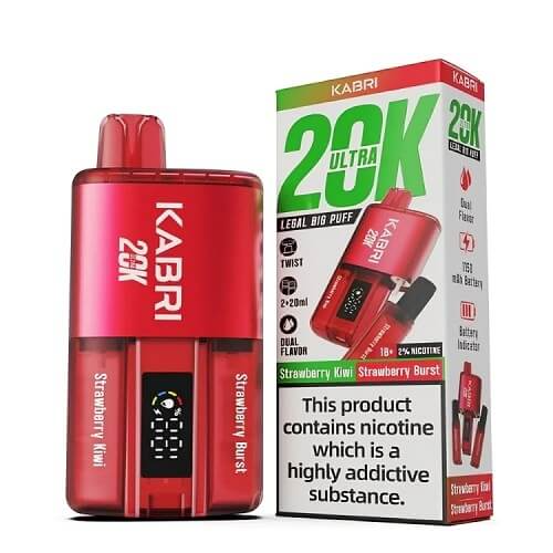 Kabri 20K Ultra: The Ultimate Dual-Flavor Vaping Experience