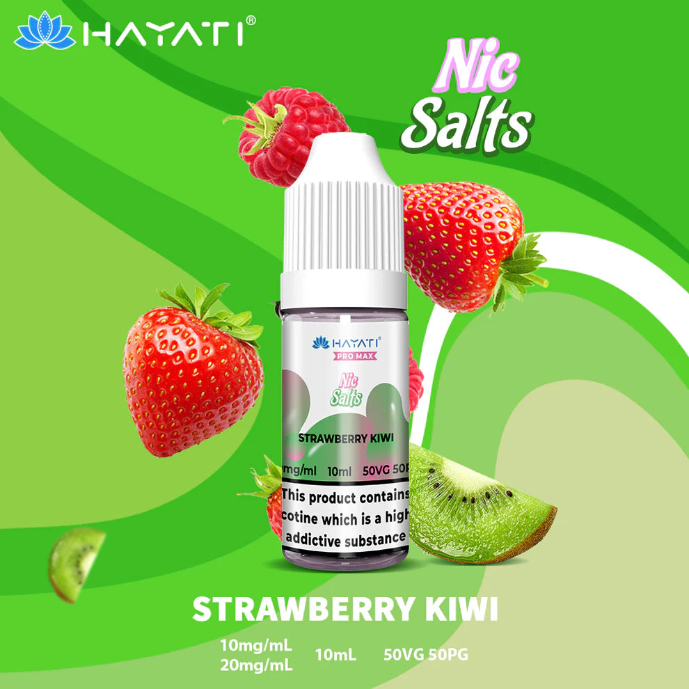 Hayati Pro Max Salts 10ml | Nic Salts | 50VG/50PG MTL Vaping