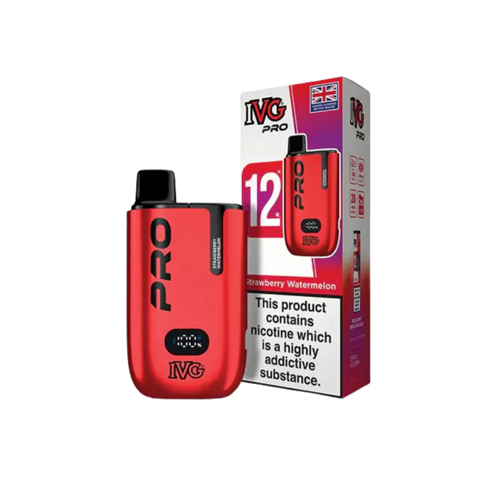 IVG Pro 12 10K Pod Kit | 10,000 Puffs | From £8.99