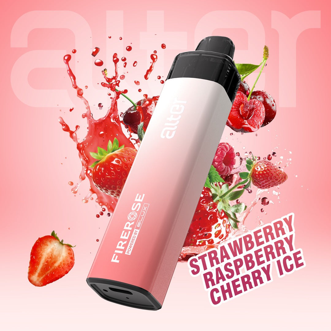 Elux Firerose Alter 7000 Kit - Strawberry Raspberry Cherry Ice