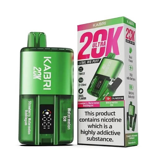 Kabri 20K Ultra: The Ultimate Dual-Flavor Vaping Experience