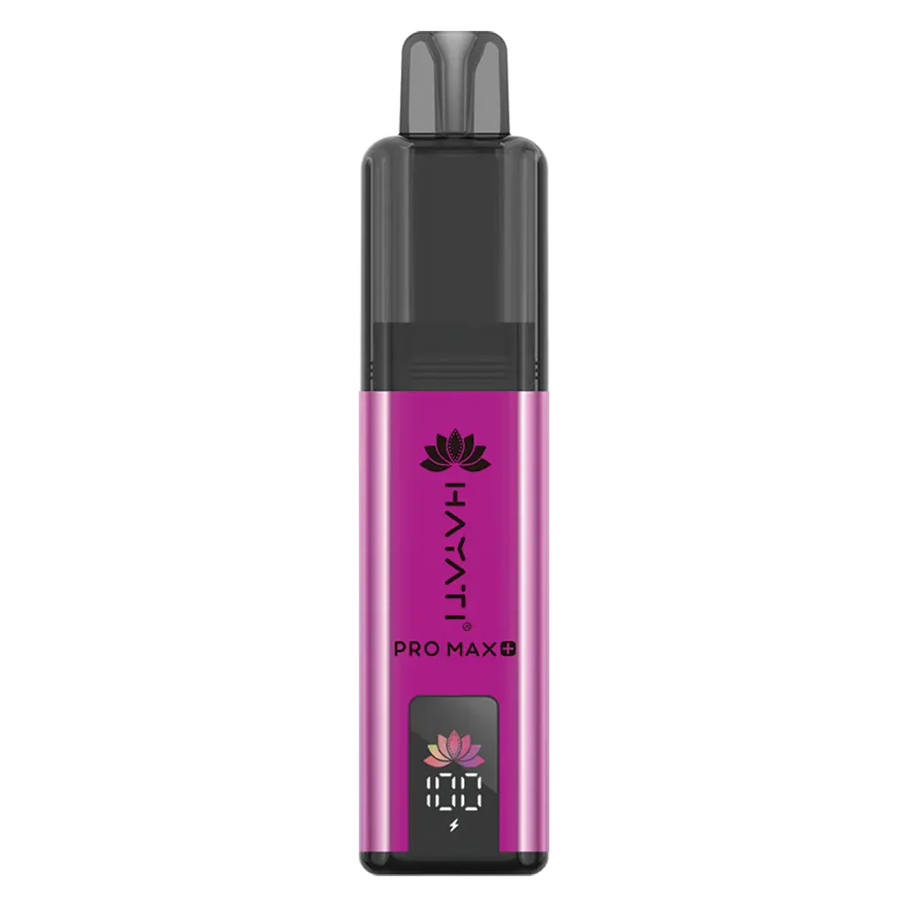 HAYATI PRO MAX+ 6000 Device | 6000 Puffs, Rechargeable, TPD Compliant | 30+ Flavours