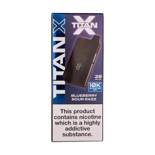 Titan X Prefilled Pod Kit | 10000 Puffs | Boost Mode | MTL | UK