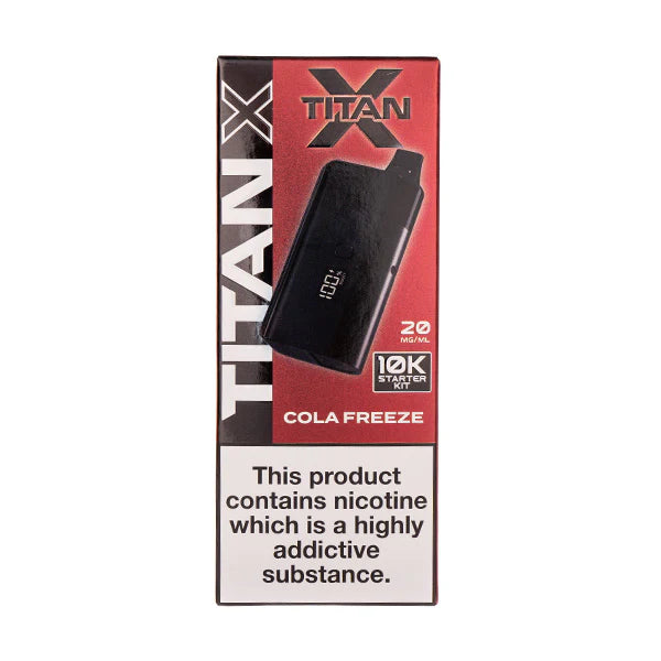 Titan X Prefilled Pod Kit | 10000 Puffs | Boost Mode | MTL | UK