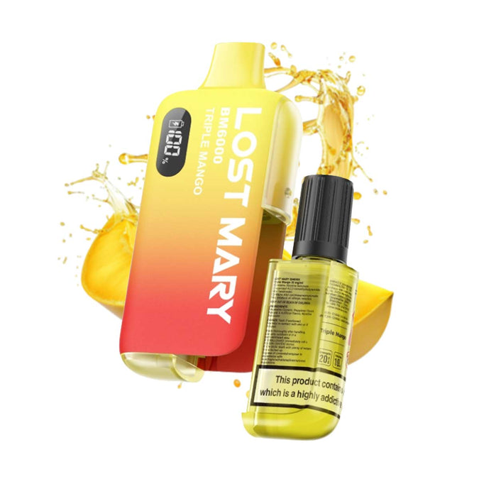Lost Mary BM6000: Premium 6000 Puff Rechargeable Experience