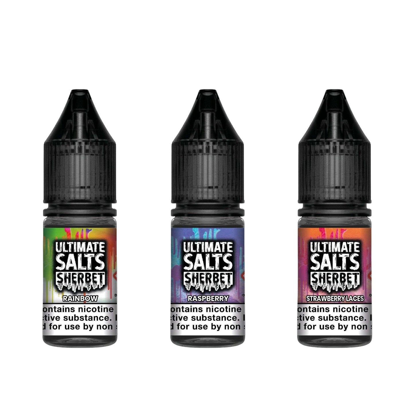 Ultimate Salts Sherbet Fizzy Nicotine Salt E-Liquid 10ml | 10mg & 20mg | UK Made TPD