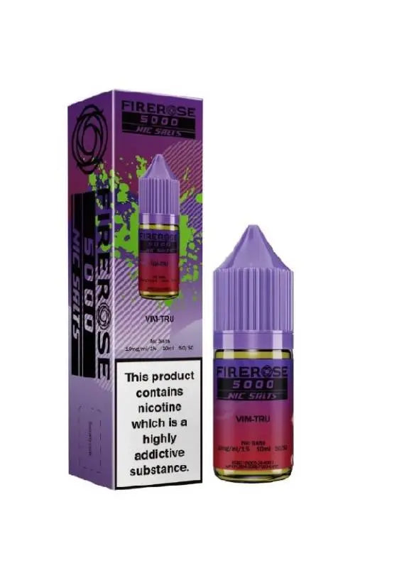 Elux Firerose 5000 Salts 10ml | Nic Salts | 50VG/50PG MTL Vaping