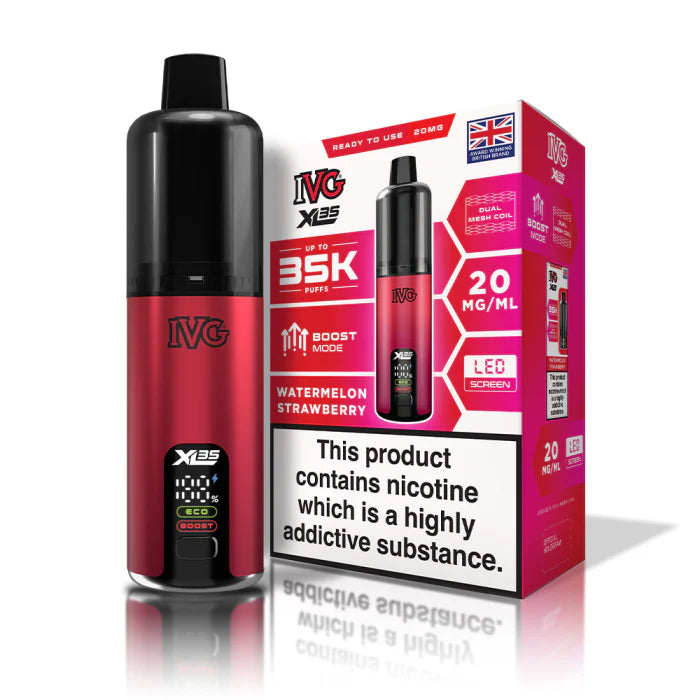 IVG XL 35K | 1000mAh | ECO/Boost Modes | Smart LED | 35K UK